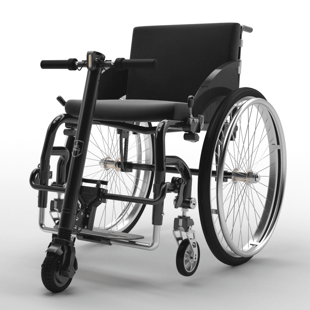 UNAwheel Mini Active — электроприставка к инвалидной коляске — фото 1