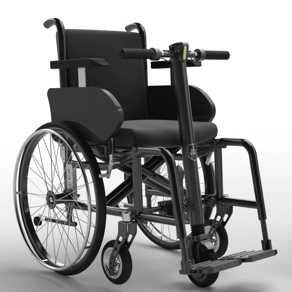 UNAwheel Mini Basic — электроприставка к инвалидной коляске — фото 1
