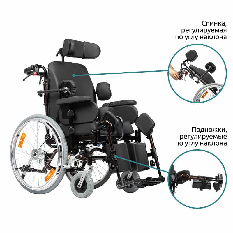 Кресло-коляска для инвалидов Comfort 600