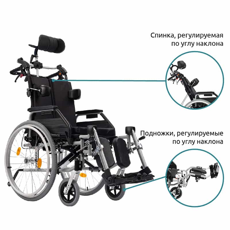 Кресло-коляска для инвалидов Comfort 400