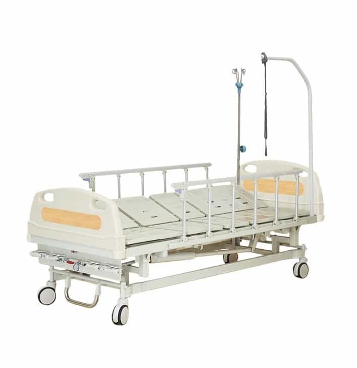 Кровать 4-х секционная медицинская функциональная FE-4 с функцией переворота