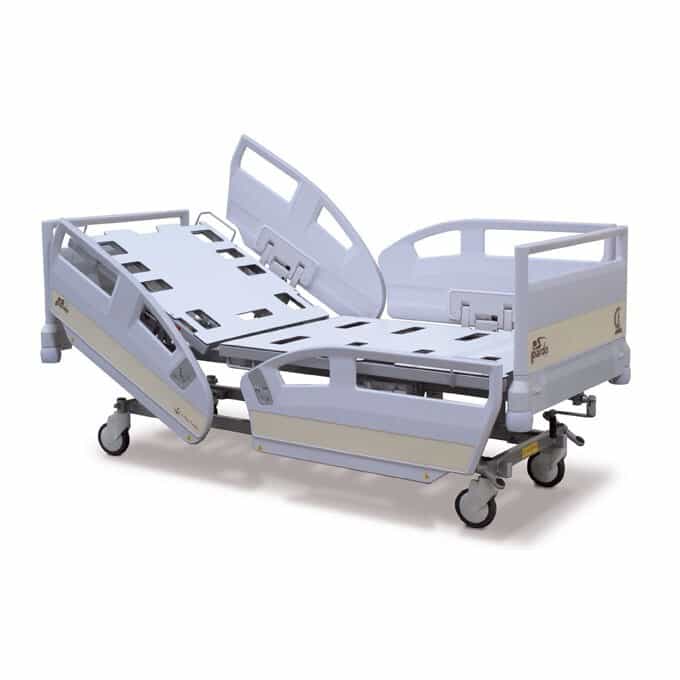Кровать медицинская механическая 2-х секционная NEWCARE V1 (опционально 4-х секционная)